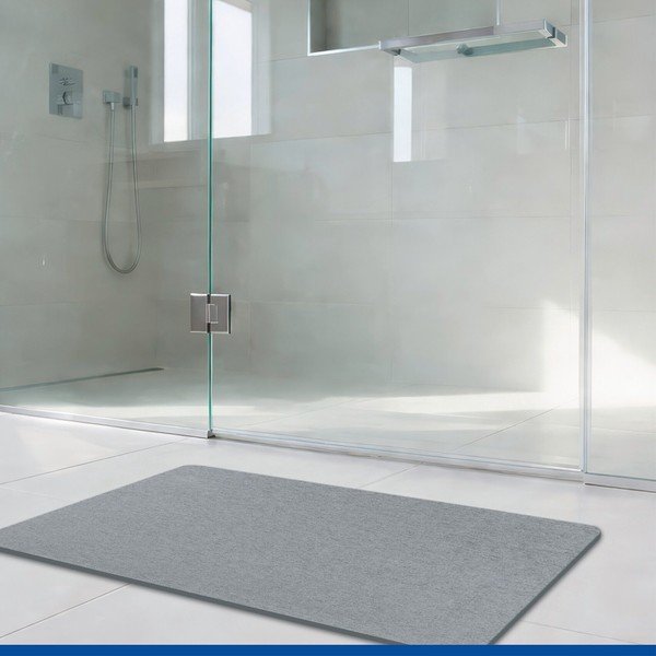 Covoraș de baie gri din diatomit 50x80 cm Simi – Wenko-image-2
