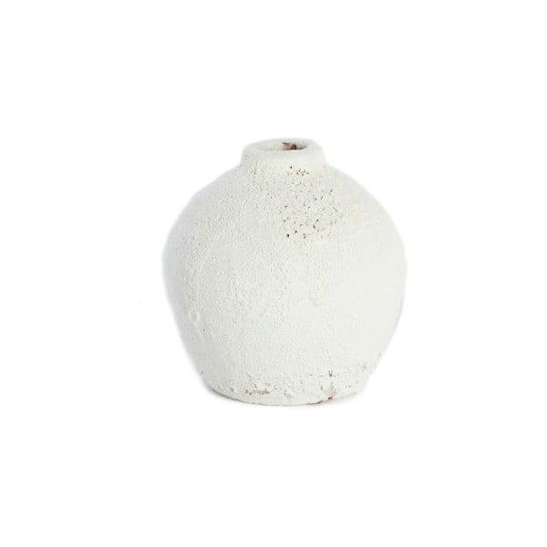 Vază din ceramică Simla Heritage, înălțime  11 cm, alb