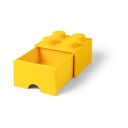 Cutie depozitare cu sertar LEGO®, galben
