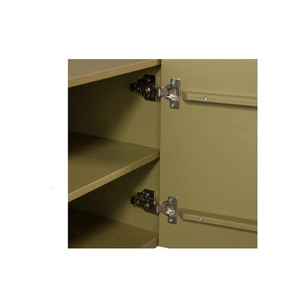 Comodă TV kaki din lemn de pin 200x53x46 cm Basu – WOOOD-image-4