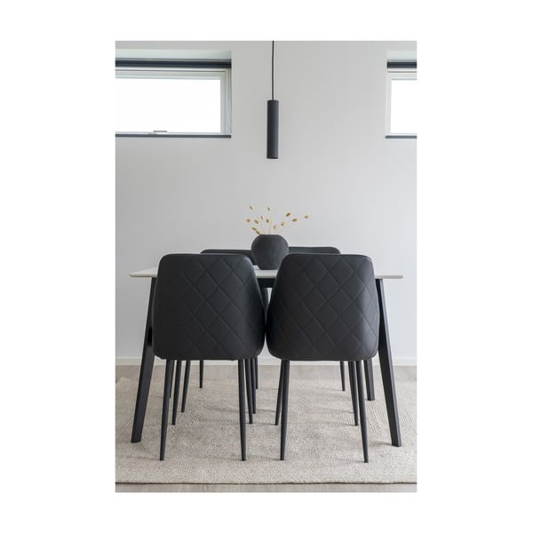 Lustră neagră ø 6 cm Paris – House Nordic-image-3