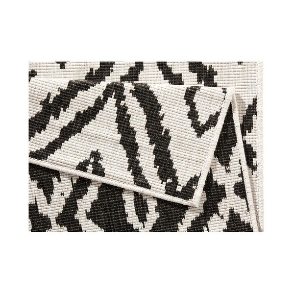 Covor adecvat pentru exterior NORTHRUGS Rio, 80 x 150 cm, maro - alb-image-3