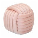 Taburet roz-deschis cu tapițerie din catifea Softy – Mauro Ferretti