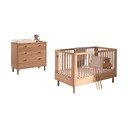 Set de mobilă pentru copii 2 buc. din lemn de stejar Forrest – Vipack