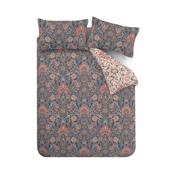 Lenjerie de pat pentru pat dublu 135x200 cm Keera Floral – Pineapple Elephant