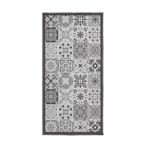 Covor tip traversă gri lavabil 50x120 cm Persane – douceur d'intérieur