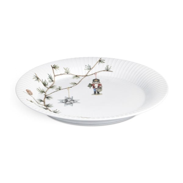Farfurie din porțelan pentru Crăciun Kähler Design Hammershoi Christmas Plate, ⌀ 27 cm