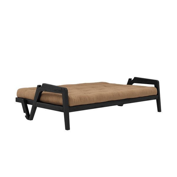 Canapea extensibilă maro 204 cm Grab - Karup Design-image-4
