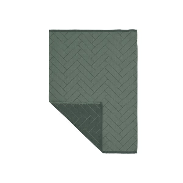 Prosop din bumbac pentru bucătărie Södahl, verde, 50 x 70 cm-image-3