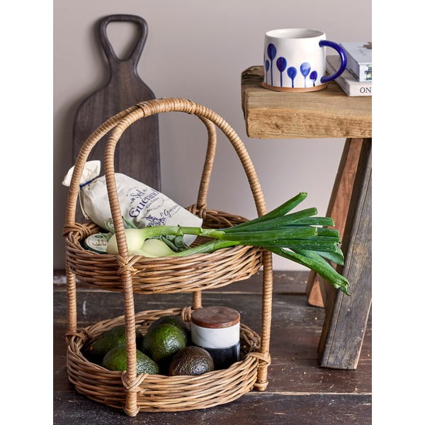 Căni albe-albastre 3 buc. din gresie 450 ml Linora – Bloomingville-image-3