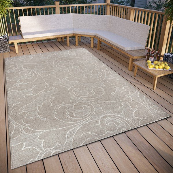 Covor de exterior bej 77x150 cm Elina Beige – Hanse Home-image-1