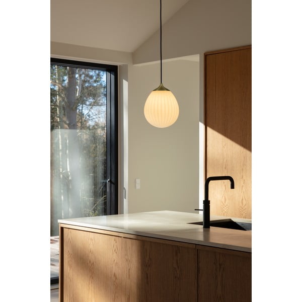 Abajur alb/auriu ø 21 cm Around the World Mini – UMAGE-image-1