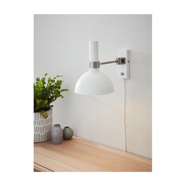 Aplică de perete Markslöjd Larry, alb-image-1