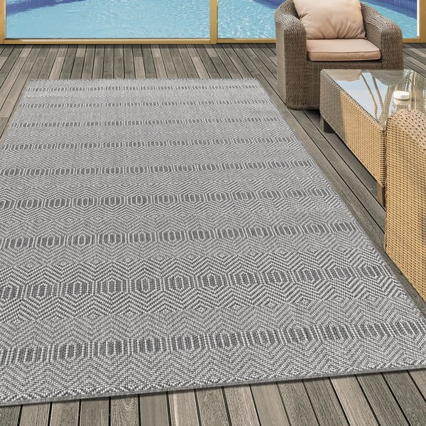 Covor de exterior gri 120x170 cm Aruba – Ayyildiz Carpets-image-1