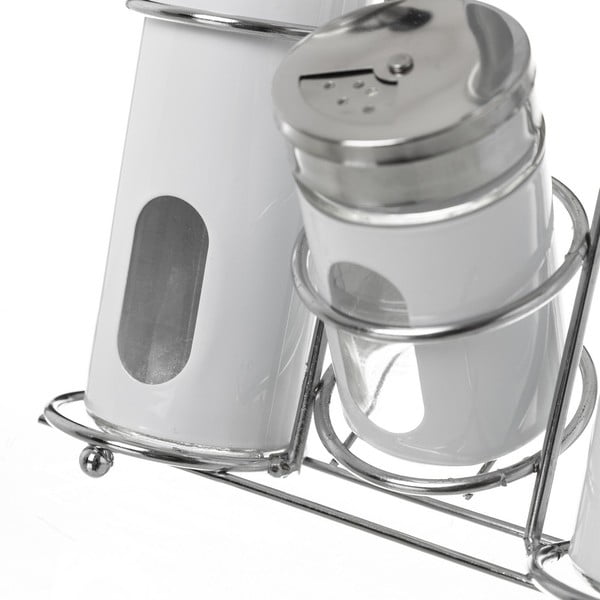 Recipiente pentru ulei și oțet cu suport 4 buc. – Casa Selección-image-2