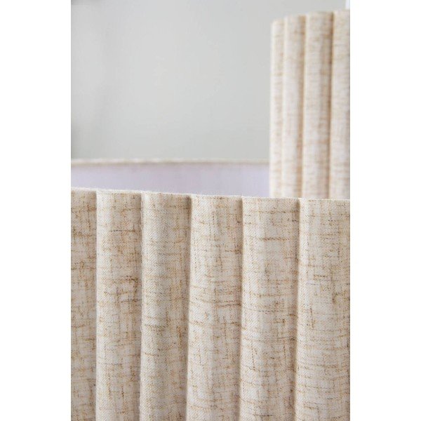 Lustră bej din in ø 60 cm Alina – Jotex-image-4