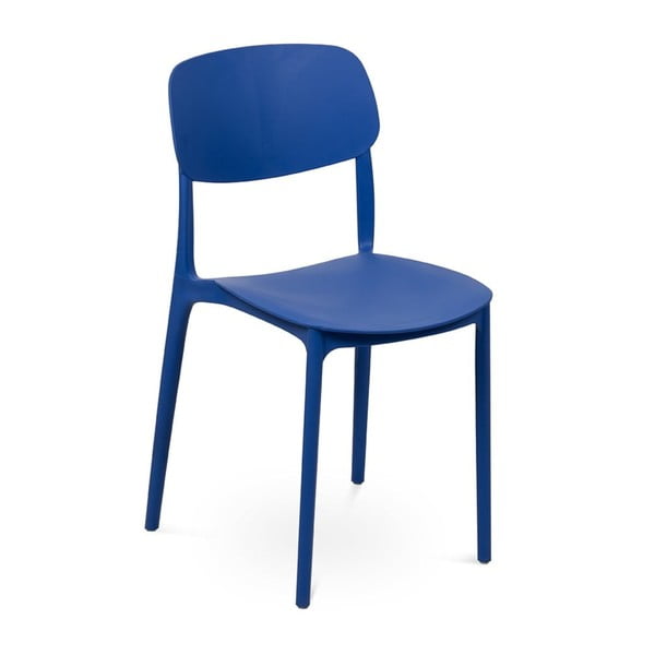 Scaun de grădină albastru din plastic Hébé – Bonami Essentials