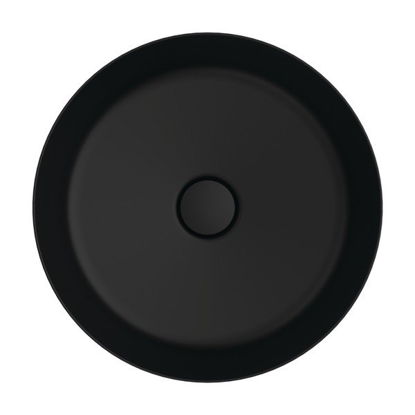 Chiuvetă negru-mat rotundă din ceramică ø 40 cm Ipalyss – Ideal Standard-image-2