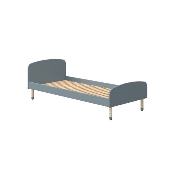 Pat pentru copii Flexa Play, 90 x 200 cm, albastru