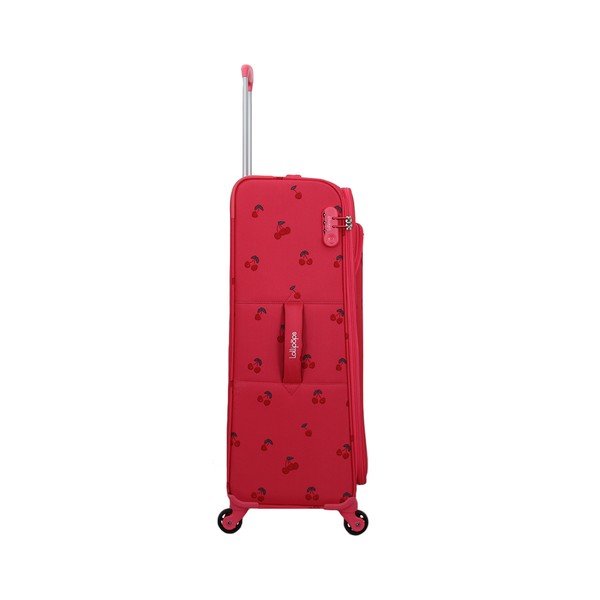 Set 3 trolere cu 4 roți Lollipops Cherry, nuanță magenta-image-1