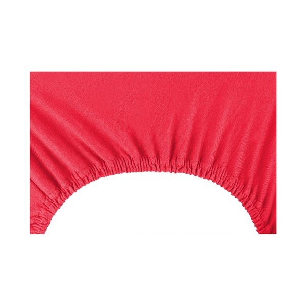 Cearșaf de pat cu elastic DecoKing Nephrite Red, 100-120 cm, roșu-image-3