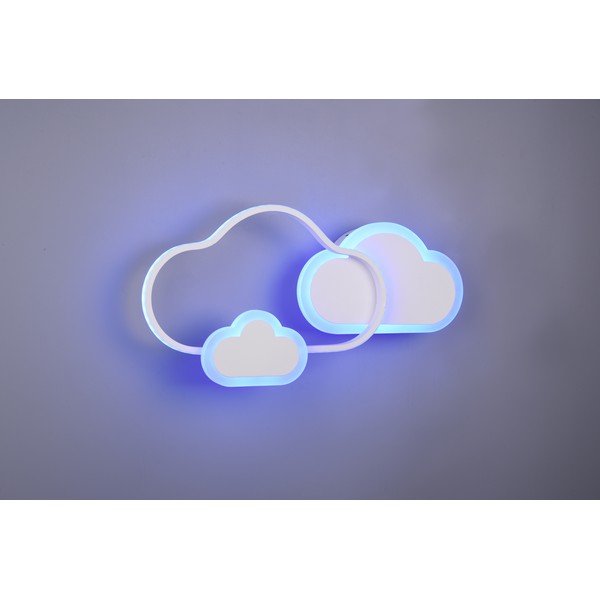 Corp de iluminat pentru copii alb 52x25 cm Cloudy – Reality-image-2