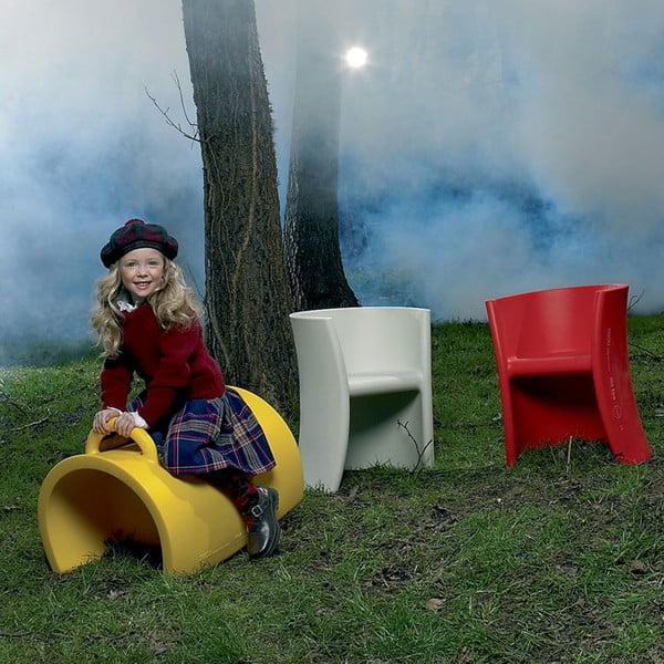 Scaun multifuncțional Magis Trioli, roșu-image-1