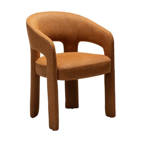 Scaun de living portocaliu cu cotiere Splendor – DAN-FORM Denmark