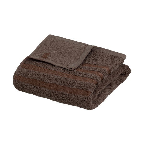 Prosop maro din bumbac din frotir 70x140 cm Simple – Casa Selección