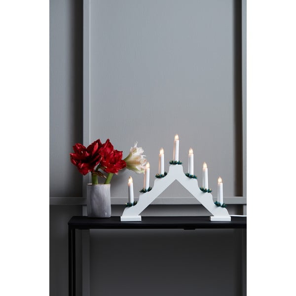 Decorațiune luminoasă albă  cu model de Crăciun Ola – Markslöjd-image-1