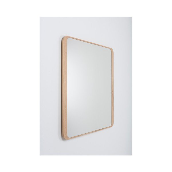 Oglindă de perete din lemn de stejar Gazzda Ena-image-3