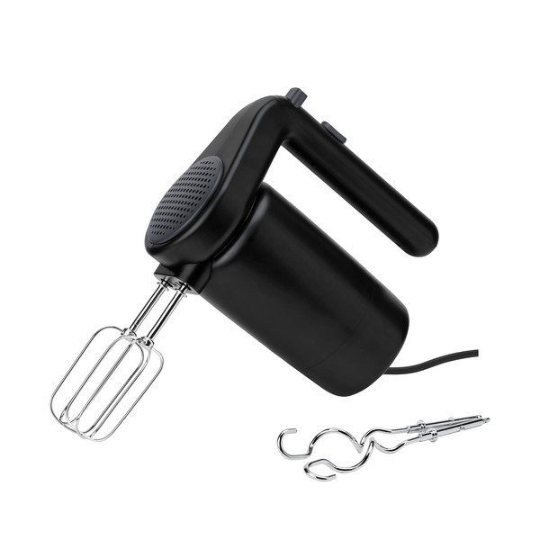 Mixer de mână negru din plastic Foodie – RIG-TIG