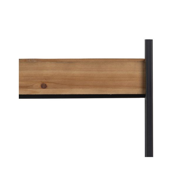 Etajeră neagră din metal 85x130 cm – Ixia-image-4