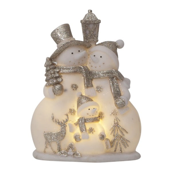 Decorațiune luminoasă cu LED Best Season Figure Bussy Snowmen