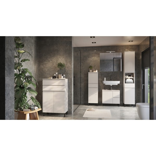 Set mobilă de baie crem Salinas – Germania-image-2