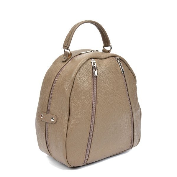 Rucsac din piele Isabella Rhea Gallo Cerelia, bej-image-4