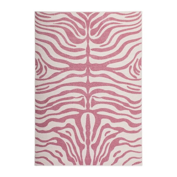 Covor Fusion 120x170 cm, roz zebrat
