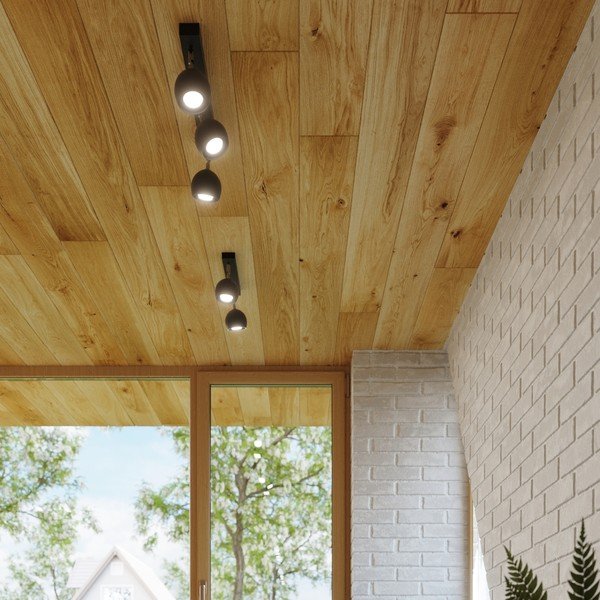 Spot negru 25x25 cm Ollo – Sollux-image-3