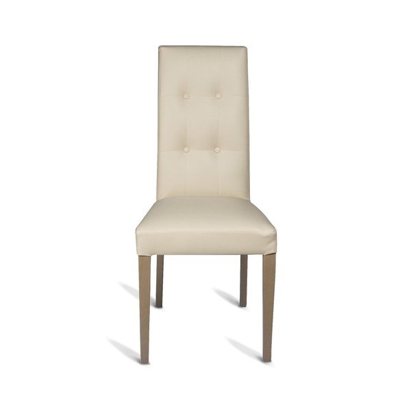 Set 2 scaune Evergreen House Eco, crem-image-1