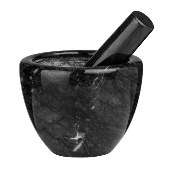 Mojar și pistil din marmură Premier Housewares Marble, negru