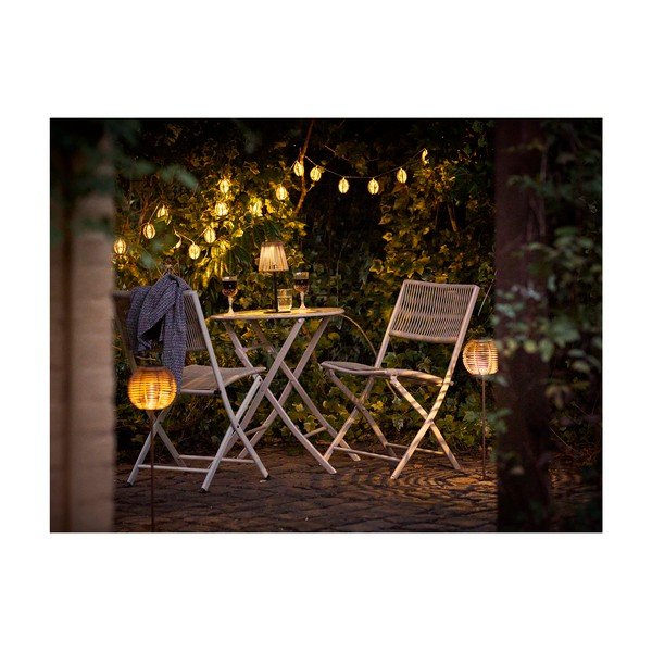 Corp de iluminat pentru exterior LED de masă/portabil solar ø 14 cm Salford – House Nordic-image-4