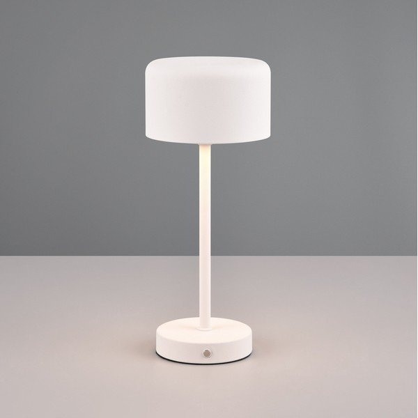 Veioză albă LED cu intensitate reglabilă (înălțime 30 cm) Jeff – Reality-image-1