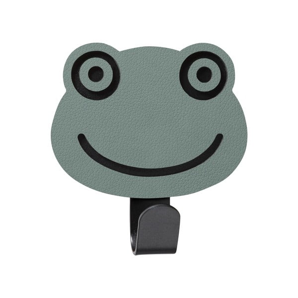 Cârlig verde prăfuit autoadeziv din oțel Frog Nupo – LIND DNA