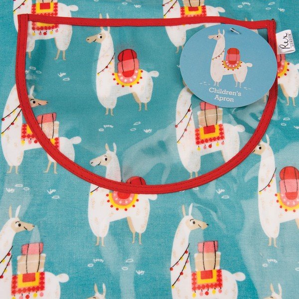 Șorț pentru copii Blue Rex London Dolly Llama, albastru-image-2