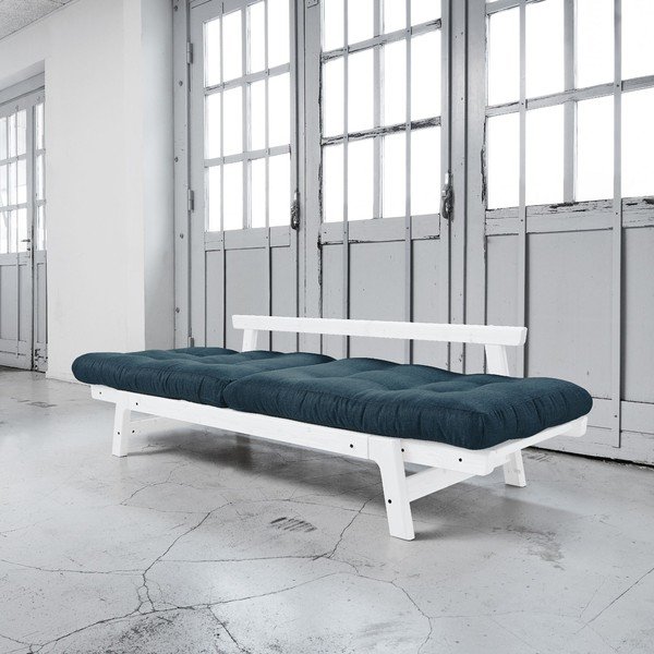 Canapea extensibilă Karup Step White/Deep Blue-image-3