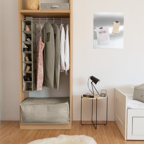 Cutie de depozitare pentru haine din material textil Nancy – Compactor-image-1