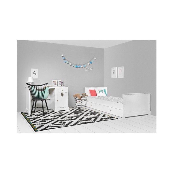 Sertar pentru pat BELLAMY Marylou, 90 x 200 cm, alb-image-4