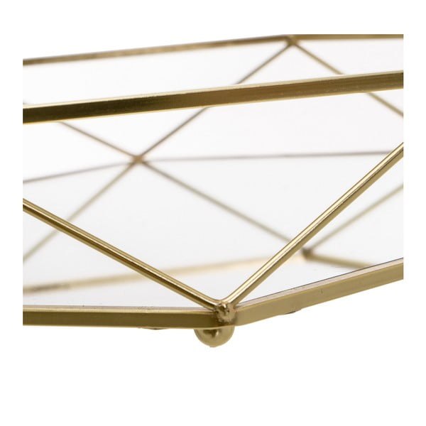 Tăvi decorative 2 buc. din metal ø 25 cm – Casa Selección-image-2