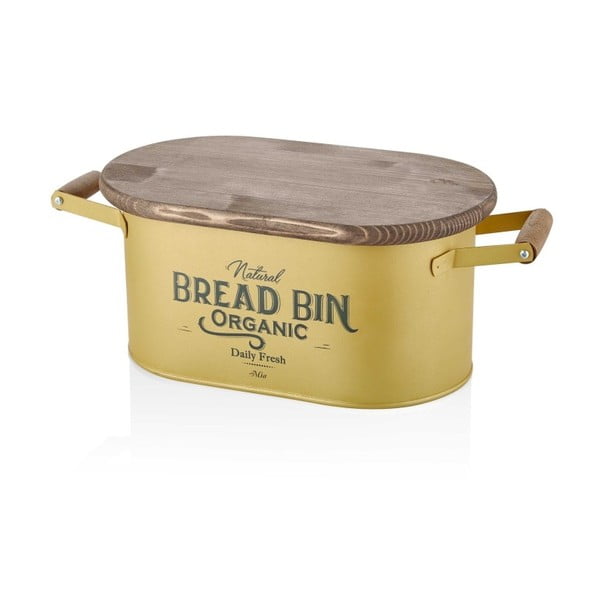 Cutie pentru pâine The Mia Bread, lungime 48 cm, auriu