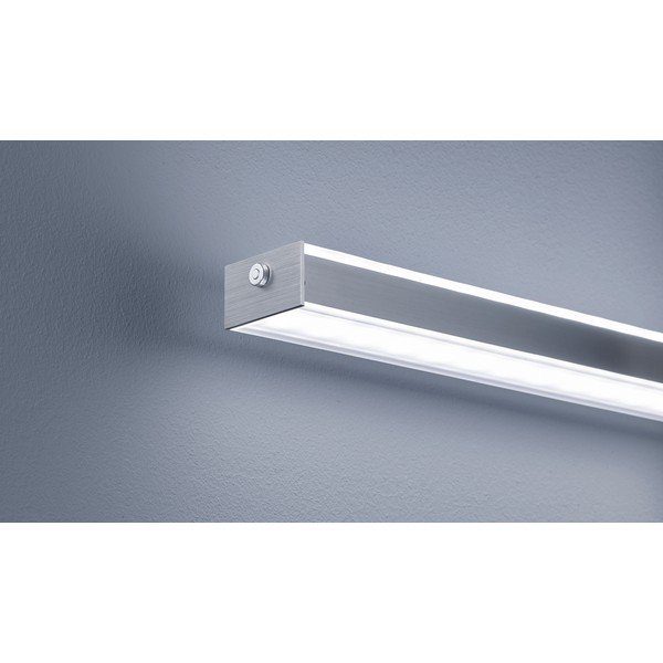 Lustră argintie LED cu intensitate reglabilă din metal Vitan – Fischer & Honsel-image-4